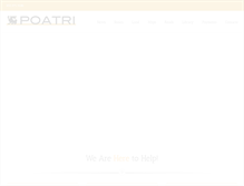 Tablet Screenshot of poatri.org
